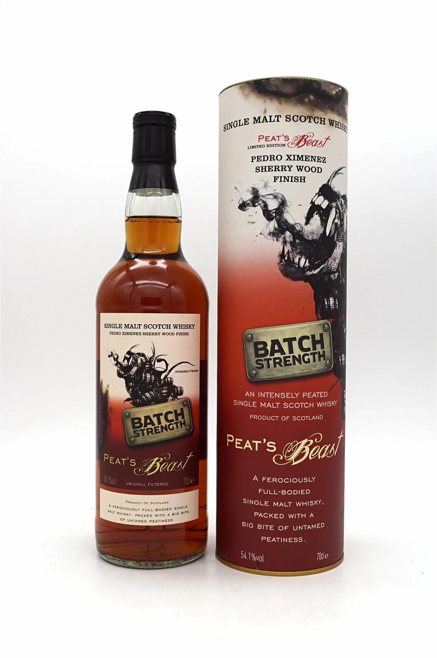 Batch Strength Pedro Ximenez Finish Limited Edition Single Malt Scotch Whisky 1 Batch Strength Pedro Ximenez Finish Limited Edition Single Malt Scotch Whisky