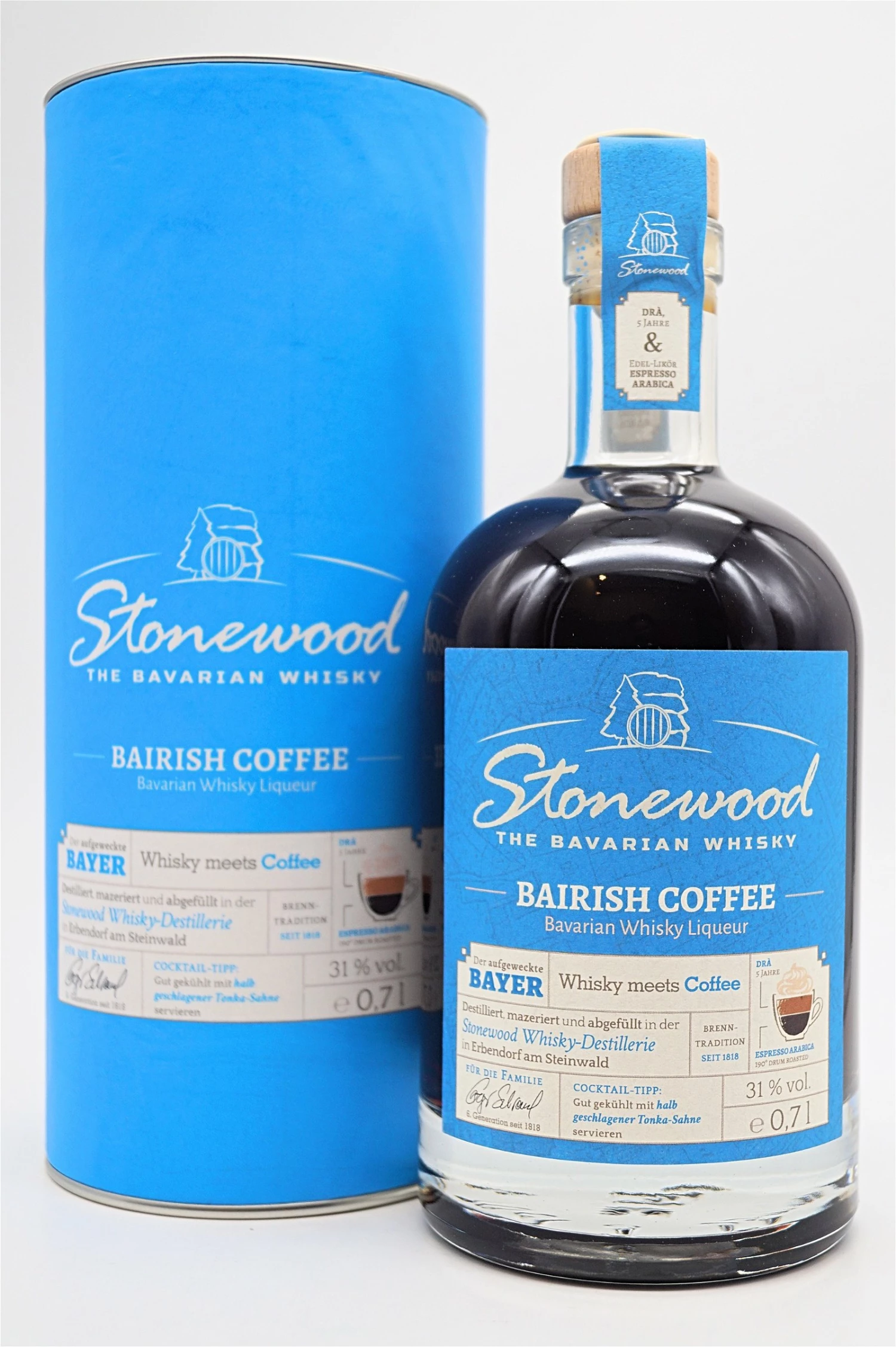 Stonewood Bairish Coffee Whisky Likör 1 Stonewood Bairish Coffee Whisky Likör