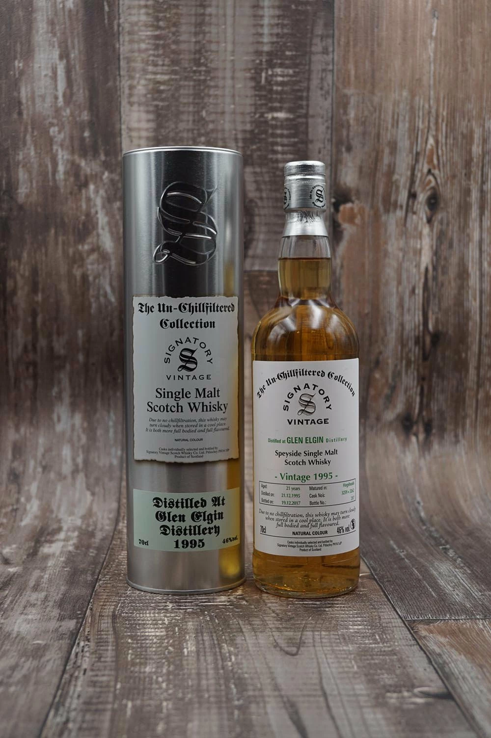 Signatory Vintage The Un-Chillfiltered Collection - Glen Elgin 21 Jahre 1995/2017 Cask 3259 + 3262 1 Signatory Vintage The Un-Chillfiltered Collection - Glen Elgin 21 Jahre 1995/2017 Cask 3259 + 3262